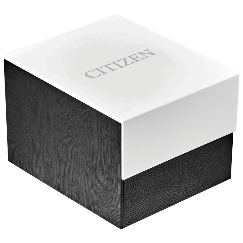 Citizen EM0980-50A Women's Eco-Drive Silhouette Crystal Silver-Tone Dial Stainless Steel Watch