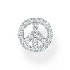 Thomas Sabo Single Ear Stud Peace Silver