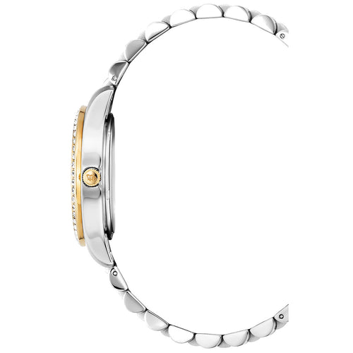 Jaques du Manoir JWL01103 Inspiration Glamour Gold With Stones Silver-Gold Bracelet Watch