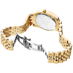 Jaques du Manoir JWL01302 Inspiration Roman White Gold Bracelet Watch