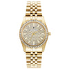 Jaques du Manoir JWL01102 Inspiration Glamour Gold With Stones Bracelet Watch