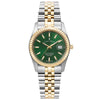 Jaques du Manoir JWN01703 Inspiration Business Green Silver-Gold Bracelet Watch