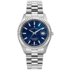 Jaques du Manoir JWN01701 Inspiration Business Blue Silver Bracelet Watch