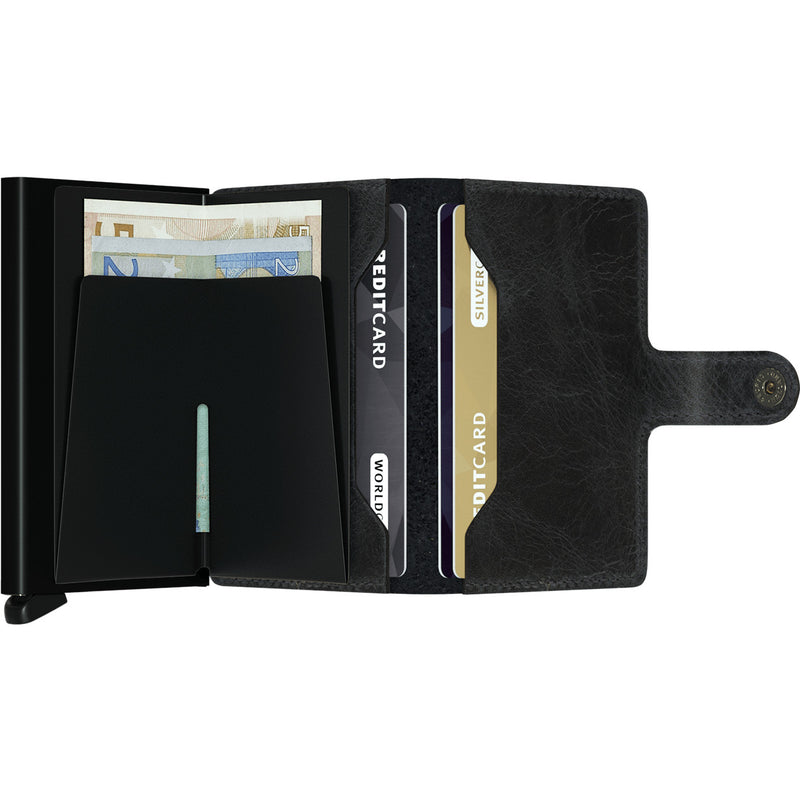 Secrid Miniwallet Vintage Black Wallet