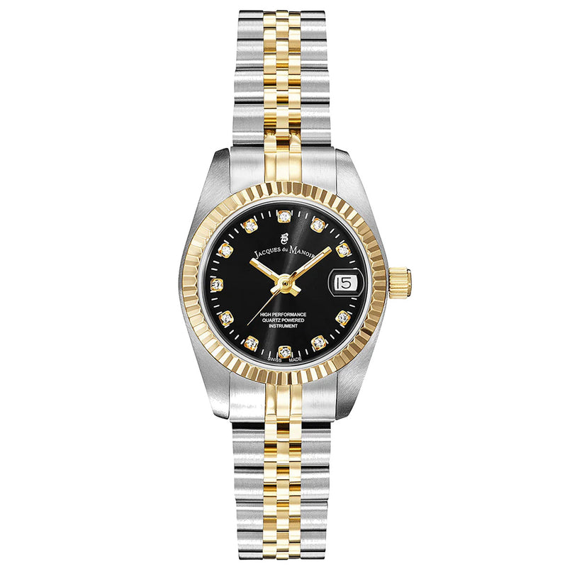 Jaques du Manoir NRO.20 Inspiration Black Gold Bracelet Watch