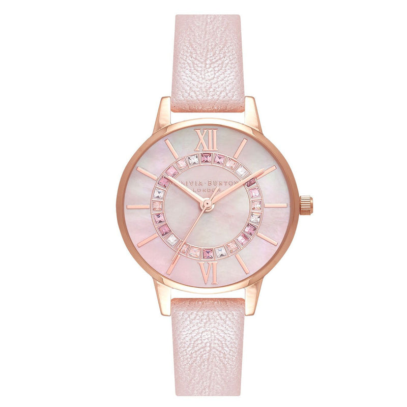 Olivia Burton OB16WD93 Sparkle Wonderland Pearl Pink & Rose Gold Watch