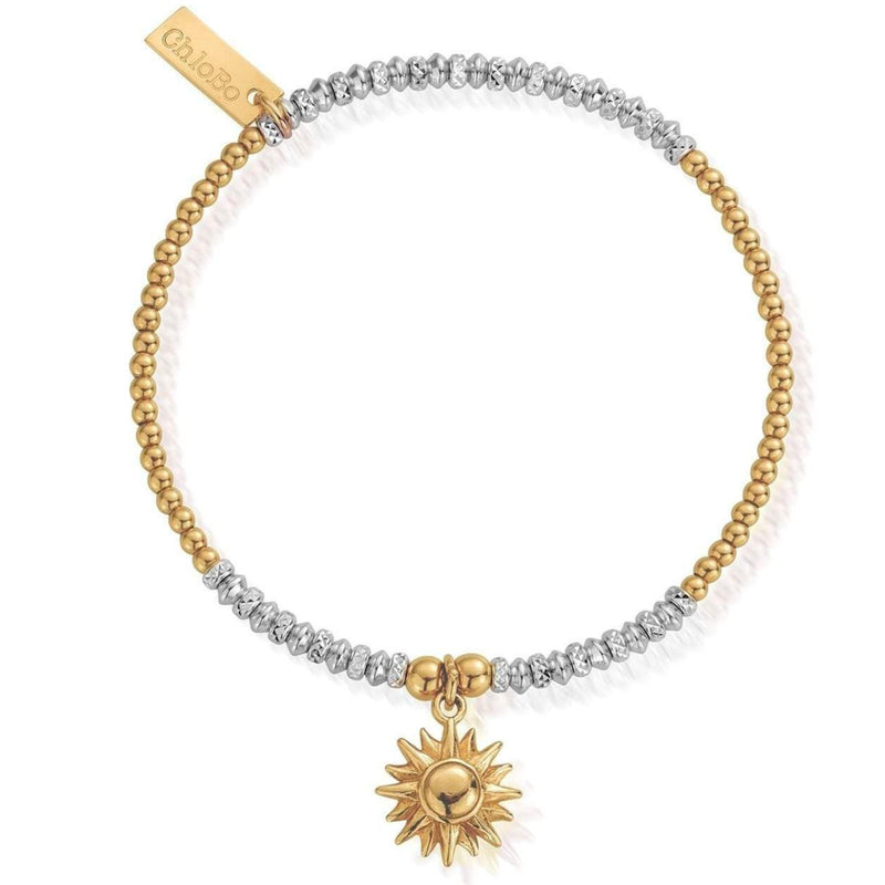 Chlobo Gold And Silver Saprkle Sun Bracelet