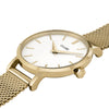 Cluse CW0101211001 Women's Boho Chic Petite Mesh White, Gold Colour Watch
